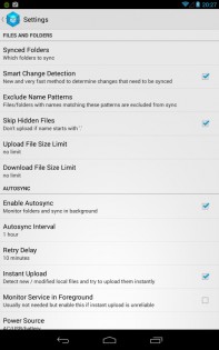 Dropsync – автосинхронизация с Dropbox 7.2.2. Скриншот 11